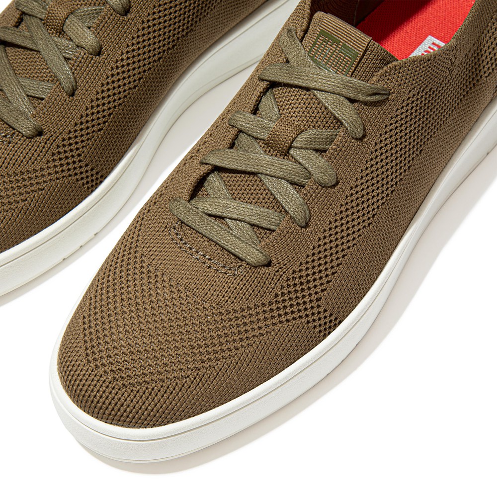 Fitflop Mens Sneakers - Rally X Airyknit - Green - 184-EYBGNM